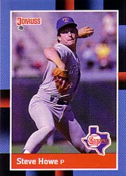 1988 Donruss Baseball Cards    593     Steve Howe